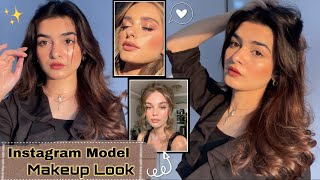 The Instagram Model Makeup Look  GLOWWWWW Tips amp Tricks [upl. by Aluor522]