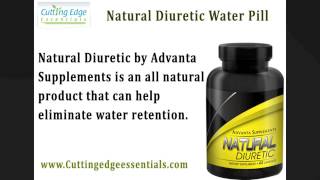 Natural Diuretic Water Pill Eliminate Water Retention Supplements [upl. by Mahalia781]