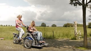 transportfiets rolstoelen bekijk ook de nieuwste video [upl. by Acinorav]