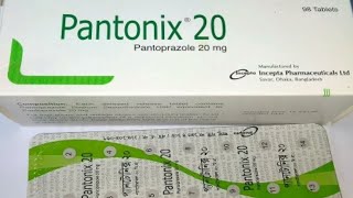 Pantonix 20 এর কাজ কি  Pantonix 20 ki kaj kore  Pantonix 20 How to use  প্যানটোনিক্স 20 কিসের ঔষধ [upl. by Etnoel]