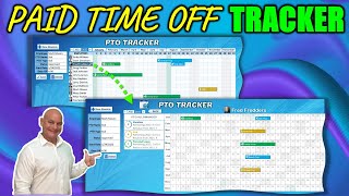 How To Create A Paid Time Off PTO Tracker In Excel FREE DOWNLOAD [upl. by Kingston328]