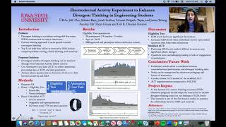 Raje Electrodermal Activity Experiment to Enhance Divergent Thinking in Engineering Students [upl. by Ahseela73]