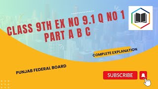 Math 9th  Ex no 91 Q no 1 part ABCcoordinate geometry  distance formula [upl. by Susana]