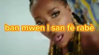 DARLINE DESCA MANYEN M LA FEAT KENNY HAÏTI OFFICIEL LYRICS VIDÉO [upl. by Sackville136]