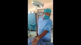 Spinal Anesthesia given in DHO Mahottary [upl. by Eeslek]