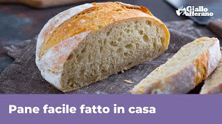 PANE FATTO IN CASA FACILE Ricette perfetta garantita [upl. by Lorne]