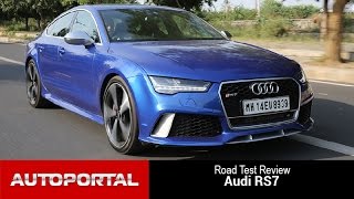 Audi RS7 Test Drive Review  Auto Portal [upl. by Spada]