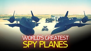 The Worlds GREATEST Spy Planes  SR71 amp A12 Oxcart [upl. by Ibok]