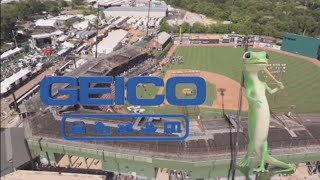 MLB at Rickwood Field 2024 GEICO Pregame Opening [upl. by Aronoel]