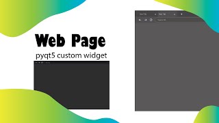 PyQt5 Tutorial  Web Page for Web Browser [upl. by Odlanar]