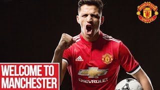 Welcome to Manchester United  Alexis Sanchez Signs  Manchester United [upl. by Ahsitaf]