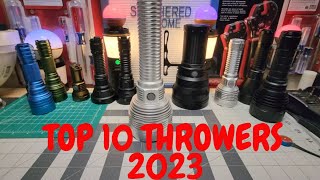 TOP 10 THROWER FLASHLIGHTS OF 2023 [upl. by Poulter]