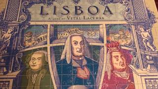 Lisboa Unboxing with Kickstarter stretch goals [upl. by Budd]