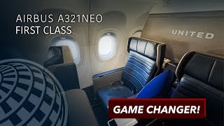 FR14  United Airlines A321neo Domestic First Class Well Im Impressed [upl. by Sashenka]