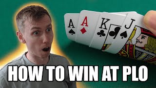 Pot Limit Omaha Is INCREDIBLY Easy  Upswing Poker LevelUp [upl. by Noir]