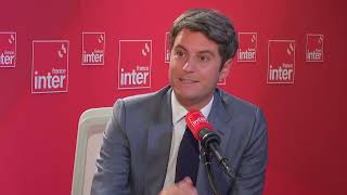 Gabriel Attal appelle à faire quotbarragequot au RN même avec un bulletin LFI [upl. by Elwin932]