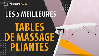 ⭐️ MEILLEURE TABLE DE MASSAGE PLIANTE  Comparatif 2024 [upl. by Beauvais]