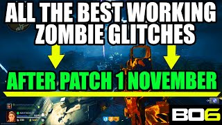 BO6 ZOMBIE GLITCH ALL BEST WORKING ZOMBIE GLITCHES AFTER 1 NOVEMBER UPDATE BO6 ZOMBIES GLITCH BO6 [upl. by Lambert]