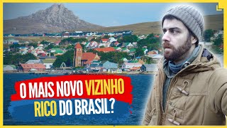 O Mais Novo Vizinho Rico do Brasil Ilhas FalklandMalvinas [upl. by Euqinoj]