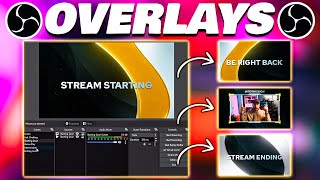 How to Install amp Use Overlays in OBS  Tutorial [upl. by Hanah]