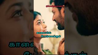 💖Thithikirathe Kangal  Beautiful Love Song 💕 Shorts  Love Bytes Tamil Shorts lovebytestamil [upl. by Yelik]