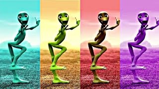 El Chombo Dancing Green Alien  Dame Tu Cosita feat Cutty Ranks Full video salena amp Rema 😁🤣😄 [upl. by Napoleon587]