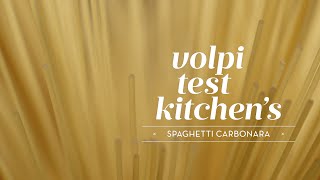 The Perfect Spaghetti Carbonara with Guanciale Recipe presented by Volpi Foods [upl. by Elsilrac]