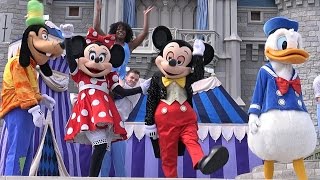 4K Dream Along With Mickey 2015 Magic Kingdom [upl. by Ahsatal]