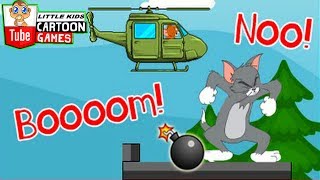 Tom And Jerry  Jerrys Bombing Helicopter Fun Tom and Jerry 2017 Games Baby Games LITTLEKIDS [upl. by Kathlin]