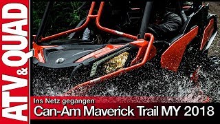 Präsentation CanAm Maverick Trail Modell 2018 [upl. by Bevon871]