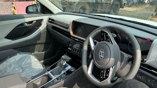 Hyundai Creta Infotainment System and Instrument Cluster detailed Review [upl. by Anamor]