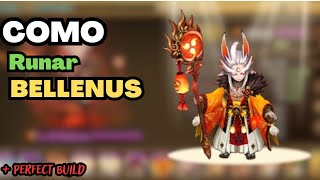 COMO runar BELLENUS no SUMMONERS WAR  HOW TO RUNE [upl. by Trip]