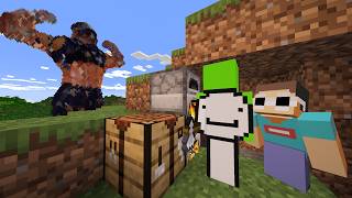 2 Minecraft Speedrunners VS TITAN [upl. by Ennovy]