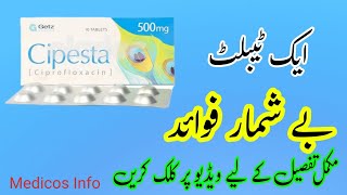 Cipesta 500mg tablet uses in urdu  Ciprofloxacin 500mg tablet uses in urdu  Cipesta side effects [upl. by Kissee]