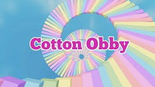 Cotton Obby  yes Im super lively ROBLOX [upl. by Giuseppe946]