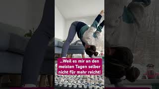 Weniger ist mehr… kinderwunschyoga feminineyoga schwangerschaftsyoga [upl. by Nahtiek404]