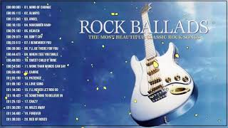 Best Rock Ballads 70s 80s 90s  The Greatest Rock Ballads Of All Time [upl. by Addison729]