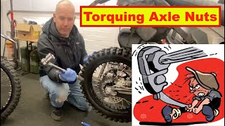 Torquing Axle Nuts Dont overload the bearings [upl. by Christophe]