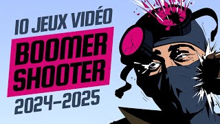 10 JEUX FPS de type BOOMER SHOOTER à découvrir en 20242025  Style CartoonBD Roguelite Fast FPS [upl. by Wolsky]