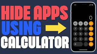 How to hide app using calculator 2022 [upl. by Enylorac338]