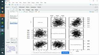 Scatter Plot Matrix in R  Create and Interpret [upl. by Ydnelg]