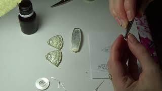 Jewelry making process Enamel making [upl. by Iroak]