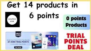 Get 14 product in 6 points zero points product in smyttensmytten free products smytten trial box [upl. by Baxter]