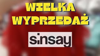 Wielka wyprzedaż w Sinsay [upl. by Teuton]