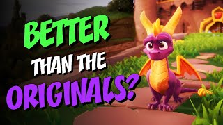 Is the Spyro Reignited Trilogy BETTER than the originals Review [upl. by Aridatha]