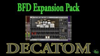 BFD Decatom Expansion Pack  Demo [upl. by Yelrah]