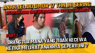 SERING BERPAKAIAN SEPERTI WANITA DAN M3R3S4HK4N ORANG TUANYA [upl. by Hairej]