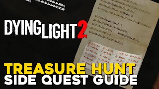 Dying Light 2 Treasure Hunt Side Quest Guide How To Open The Safe C4 Locations [upl. by Siward]