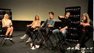 Palo Alto QampA with Director Gia Coppola Nat Wolff Keegan Allen and Zoe Levin [upl. by Htyderem]