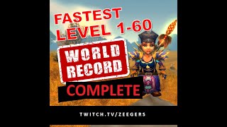 Zeegers World Record Fastest 160 Speedrun Recap [upl. by Donough818]